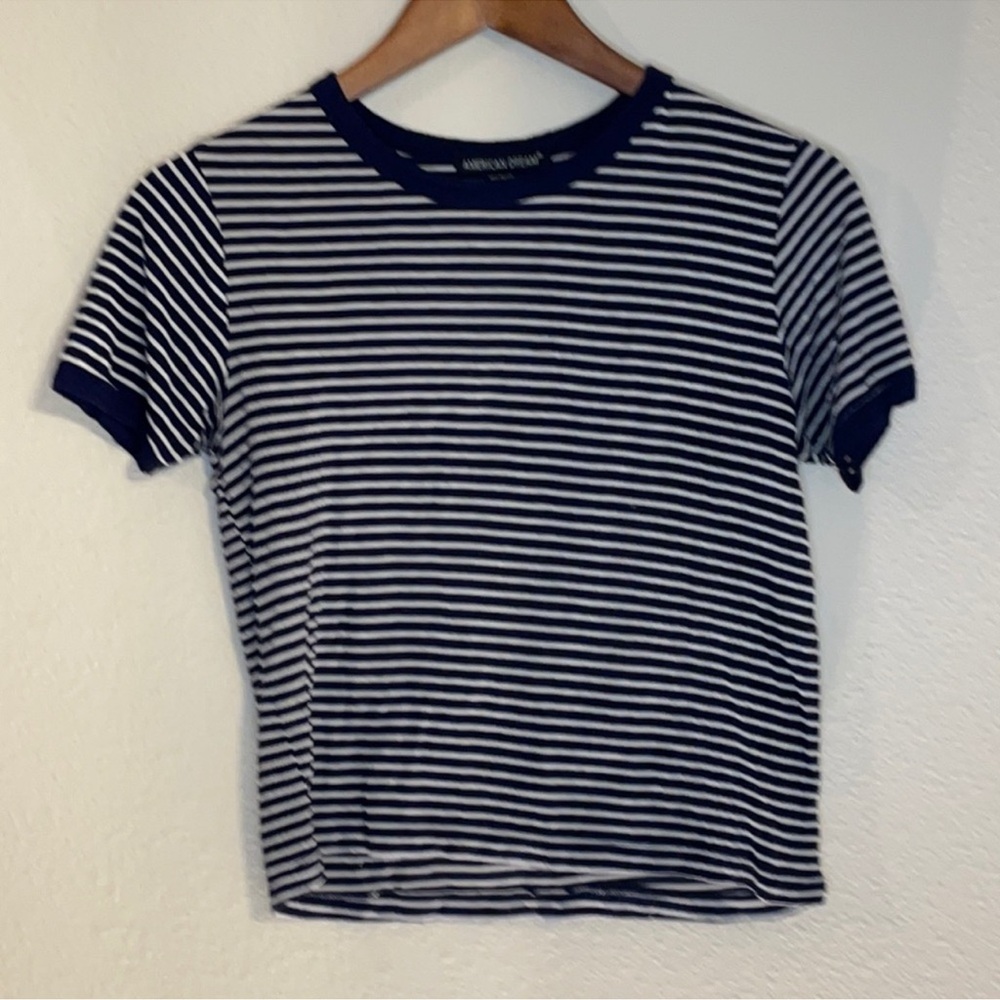 American dream striped crop